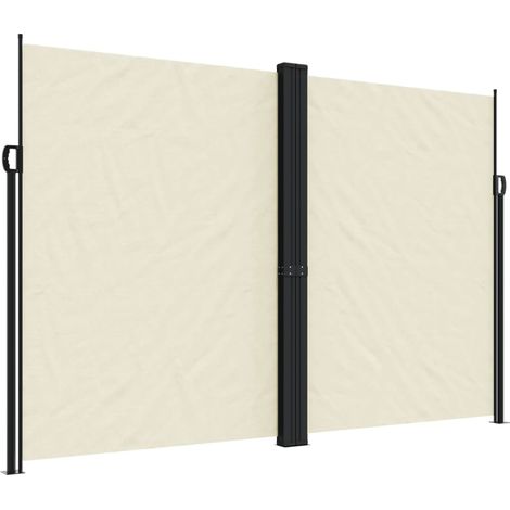 Maison Exclusive - Tenda da Sole Laterale Retrattile Crema 220x1000 cm (1/5)