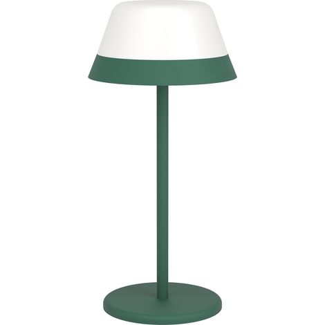 EGLO - MEGGIANO TABLE LAMP - GREEN/WHITE