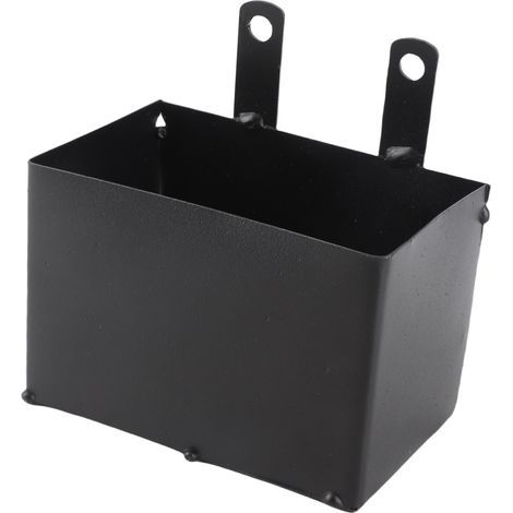 Support de batterie noir, résistant à la rouille, structure robuste, pour quads, motos et motos tout-terrain de 50 cm³ à 125 cm³ (1/5)