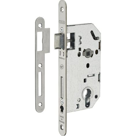 Thirard – Serrure à larder NF Monomax 40 mm – Fouillot 8 mm – Clé I têtière inox – Coffre acier galvanisé pour sécurité optimale
