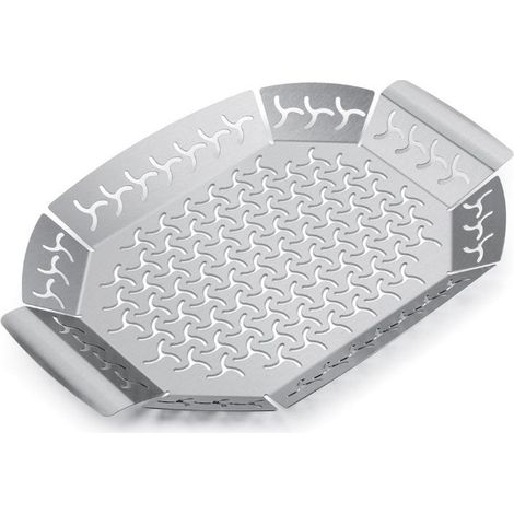 Cestino Vassoio di cottura Barbecue Weber Vaschette forate Accessori BBQ (1/5)