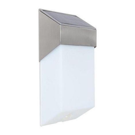 lutec 563800067 applica solstel Solar PIR metallo argento [Classe di efficienza energetica A+]