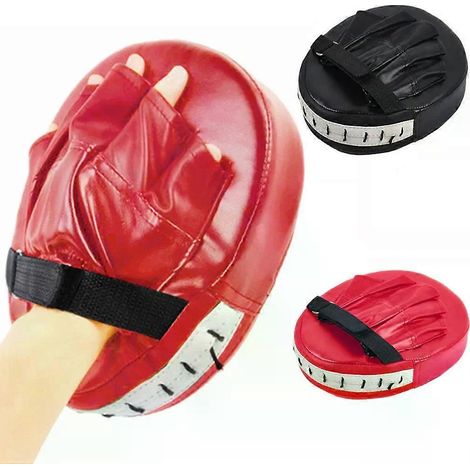 Gants de kickboxing, sac de frappe et cible inclus (lot de 2) pour hommes, karaté, muay thaï, combat libre et sanda. Accessoires pour adultes et enfants. (1/5)