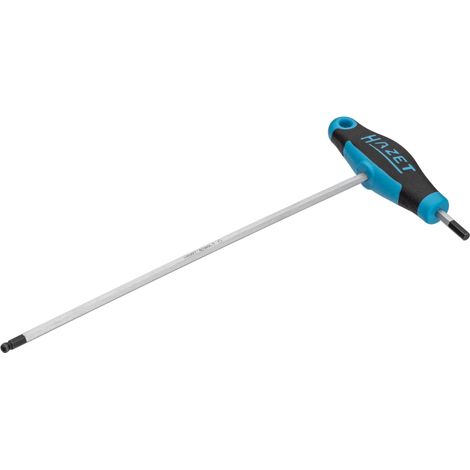 Hazet 829KK-3 Cacciavite a esagono interno Dimensione chiave (metrica): 3 mm Lunghezza della lama: 150 mm (1/4)