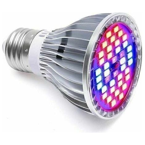 30W 40LED Élèvent La Lumière Ampoule - à Spectre Complet E27 LED Plante Ampoule pour,7 Longueur d'Onde -Applicable à Les Plantes D'intérieur, Serres, Jardins, Hydroponie, Aquarium-ARCAN (1/5)
