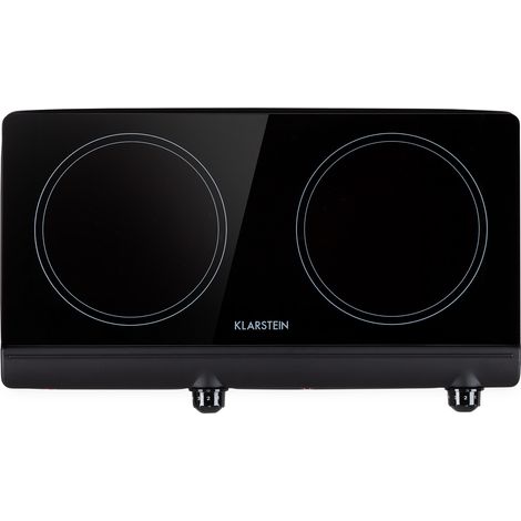 Klarstein Vitrocerámica doble Cookbuddy 2400W 5 niveles de potencia (1/5)