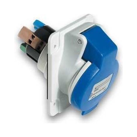 Presa Incasso Inclinata Ip44 2Pt 16A 220Vcr (Schneider Cod. Pky16F423)