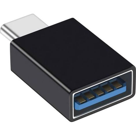 Câble magnétique USB - Realpower - 2 m - Rouge - 3 A - Adaptateurs inclus - Connecteur magnétique - USB A mâle (1/3)