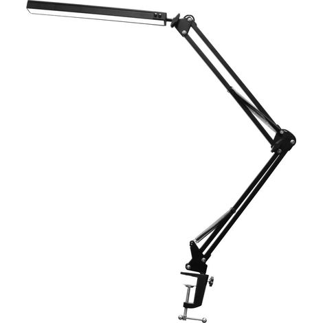 Avide ABLDL-DM-12W lámpara de mesa LED G Negro (1/2)