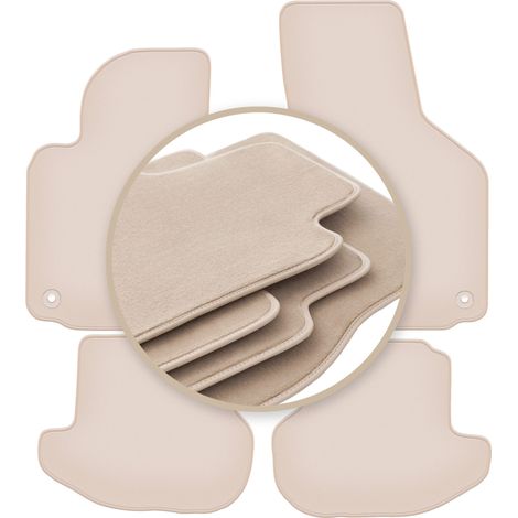 Premium-Fußmatten in Beige für: Volkswagen Eos Cabrio 2005-2015 (1/5)