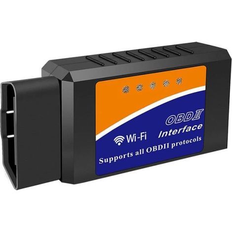 Outil de diagnostic OBD2 - ELM327 - V1.5 - WIFI - Compatible IOS et Android - Universel (1/4)