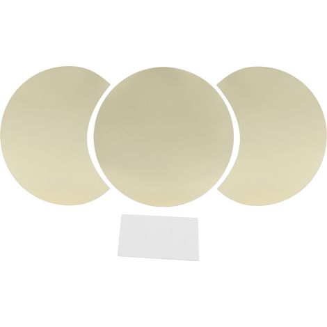 mural miroir rond à faire soi même pour décorer le salon le