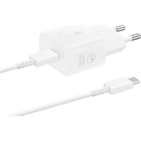 Samsung EP-T2510X USB Ladegerät 25 W 1x USB-C® Weiß Schnellladegerät (1/5)