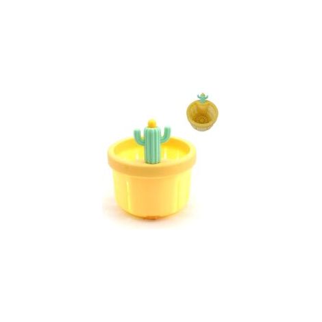 Colador para fregadero de cocina, colador para lavabo, rejilla de cocina bonita y fresca, cesta de desagüe para fregadero, colador para la mayoría de fregaderos de cocina sencillos, color amarillo, pl