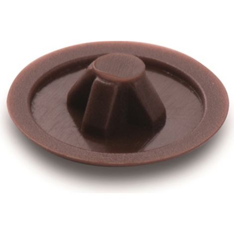 Box 500 Schraubenabdeckungen für Pozidrive-Schrauben 2 HECO-SCHRAUBEN - Ø 12 mm - Weiß 9010 - 19900 (1/3)