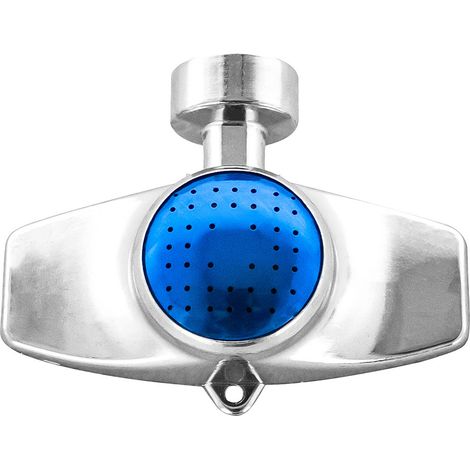 Um 360° drehbare Sprinklerköpfe aus Zinklegierung für gleichmäßige Wasserverteilung und Gartenbewässerung, kompatibel mit Standard-NH-Schlauchanschlüssen (1,9 cm).