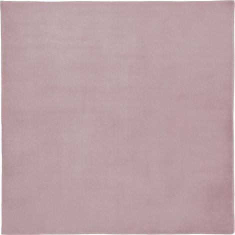 Area Rug Light Violet Faux Fur 160 x 160 cm High Pile Square Living Room Polyester Backing Modern VANTIRA (1/5)