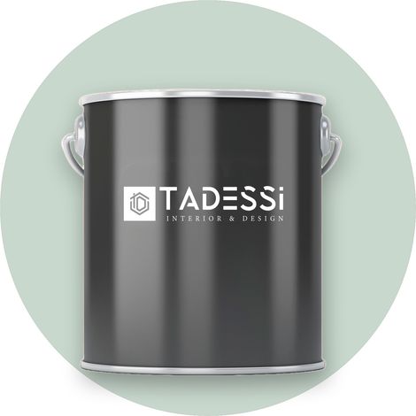 TADESSI Wall Select Wandfarbe Grün - Eukalyptus - abwaschbare Innenfarbe matt - Dispersionsfarbe - Geruchsarm und Lösemittelfrei (1/5)