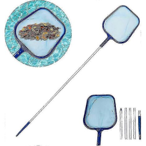 Épuisette de natation, épuisette de surface pour piscine, skimmer de natation, cadeau en forme de feuille (1/5)