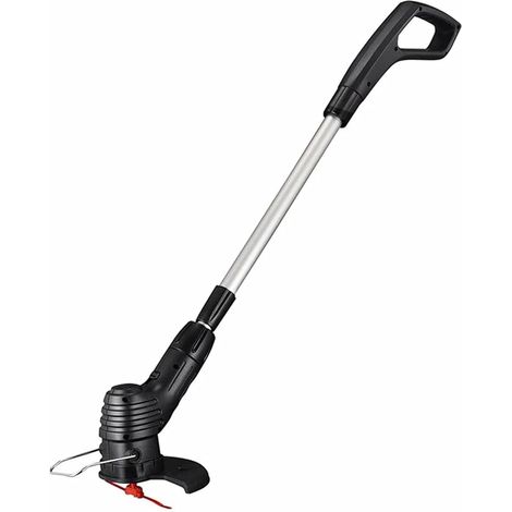 Tondeuse à gazon sans fil portative - Désherbeur de jardin - Débroussailleuse électrique (18 000 tr/min, charge rapide 1 h, largeur de coupe de 25 cm, 1 lames en métal, 4 lames en plastique) (1/5)