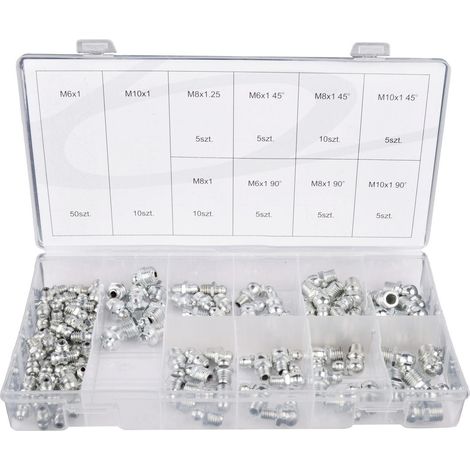 Geko Set Kalamitki acciaio M6 M8 M10 angoli 0 45 90