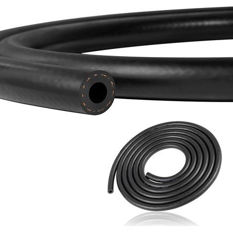 Tuyau De Carburant De Diamètre Intérieur 6mm, Tuyau De Carburant En Caoutchouc Nbr De 3m, SAE J30R7 300PSI Par (1/5)