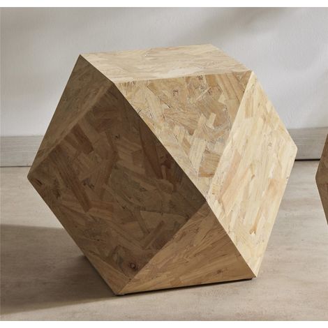Geometrischer Couchtisch, 43 cm, 54 T x 43 cm (1/3)
