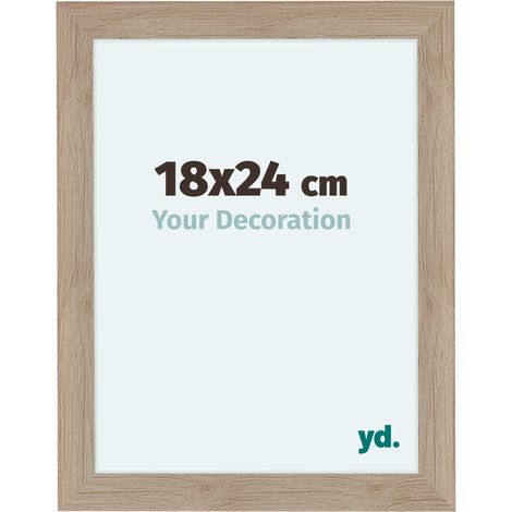yd. - Cadre photo 18x24 - Chene Clair - MDF - Como (1/5)