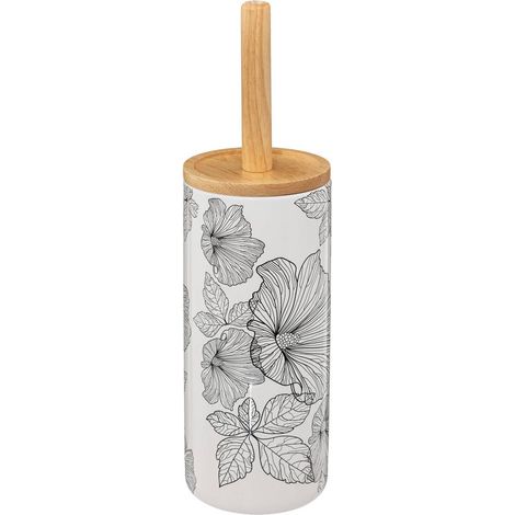 Scopino blackflora bianco e nero - 5five
