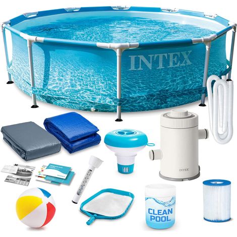 Piscina de estructura 305x76 cm 16 en 1 INTEX 28208 (1/5)