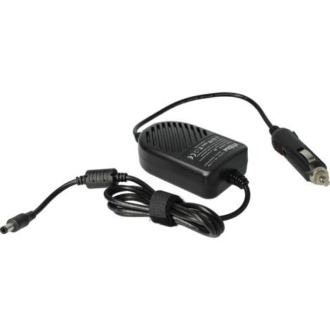 vhbw KFZ-Ladekabel Ersatz für Lite-On PA-1750-02, LC-T2801-006, PA-1900-04, PA-1900-05 für Notebook - 12V Ladegerät Schwarz 4,74 A (1/5)