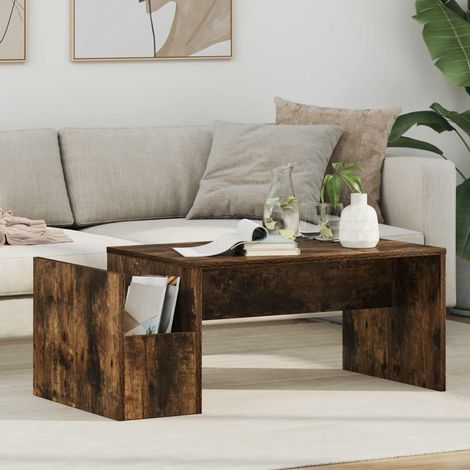 Couchtisch Geräucherte Eiche 90 x 45 x 35 cm Holzwerkstoff