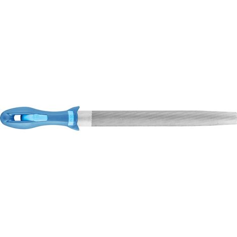 PFERD TOOLS Werkstattfeile mit Heft Halbrund-Spitz 300mm Hieb 1 für grobe Zerspanung, Schruppen (1/4)
