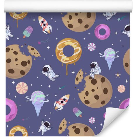 Papel pintado Cosmic Sweets para salón y dormitorio, 50x1000 cm (1/5)
