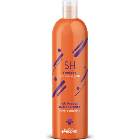 Shampooing spécifique Nutri-réparateur avec renforcement de la kératine pour chiens et chats