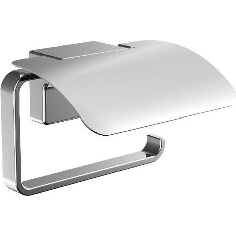 Portarrollos emco cromo con tapa, 320000100 (1/4)