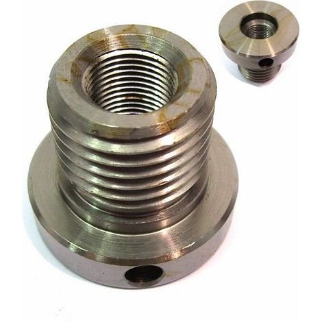 Gewindeadapter Spindeladapter 55686 Adapter 3/4" M33 Drechselbank Drehbank (1/4)