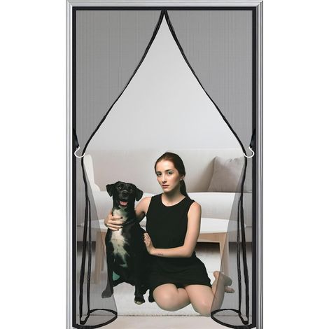 Moustiquaire Porte Fenetre Magnétique 50x50cm Rideau Pour Rideaux (1/5)