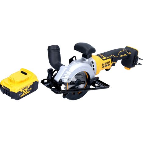 Sierra circular sin cable DeWalt DCS 571 N 18 V 115 mm sin escobillas + 1x batería 5,0 Ah - sin cargador