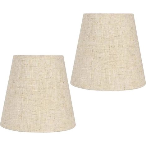 Lampenschirm - Für Wand- und Tischlampen - Sanfte Lichtstreuung - Blendfreies Material - 2 Stück (1/5)