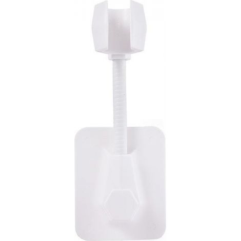 BEBUSINGOTO Nagelfreier Handbrausehalter, verstellbare Halterung, Badezimmer-Wandhalterung mit Klebescheibe (1/5)