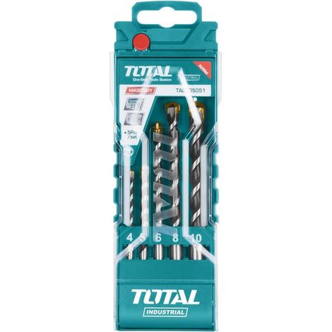 TOTAL - Set 5 Punte per Muratura - Industrial