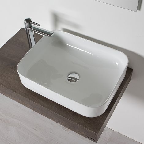 Lavabo Rettangolare 50x39 Appoggio Peiton