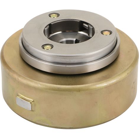 Volant Magnétique pour Moteur 110cc, 12 Pôles avec Corps et Aimants en Acier Zingué Coloré-x (1/5)