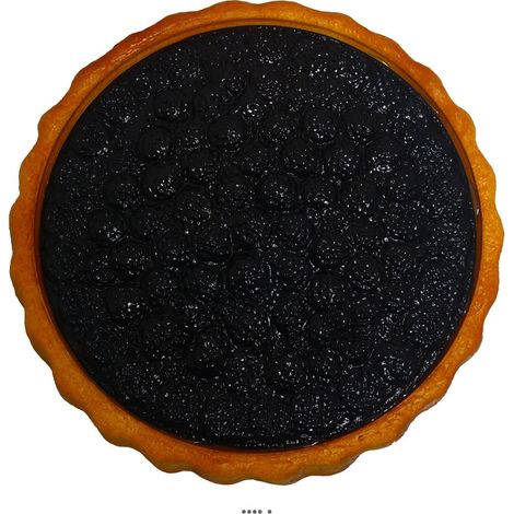 Tarte aux mures artificielle en Plastique soufflé D21 cm (1/3)