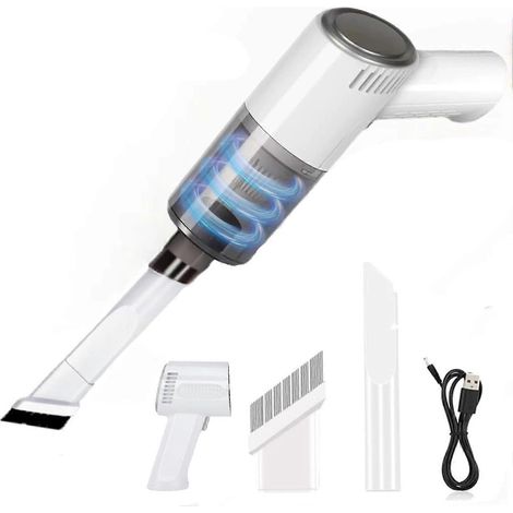 Aspirateur portatif sans fil, aspirateur portatif sans fil 9000 Pa, aspirateur portatif pour voiture, mini aspirateur portatif sans fil (1/5)