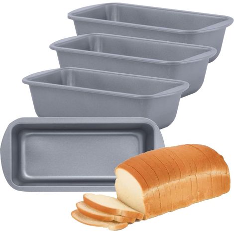 1 x Rectangular 2lb Non-Stick Bread Loaf Tin