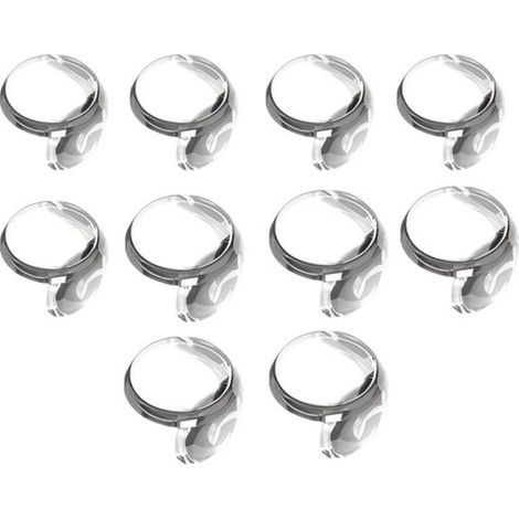 Paquete de 20 protectores de esquinas para bebés，protectores de esquinas transparentes，para cubrir los bordes afilados de muebles y mesas (1/5)