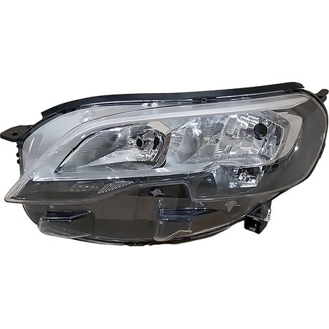 PROIETTORE SINISTRO H7+H1 CORREZIONE ASSETTO FARI E MOTORE ELETTRICO - PEUGEOT - Expert 2016 - 9808572680 (1/5)