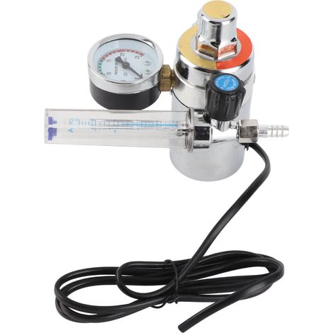 Détendeur CO2 professionnel pour régulation de pression, débit 15 m³/h, raccord G5/8 pouces, alimentation 36 V, accessoire industriel (1/5)